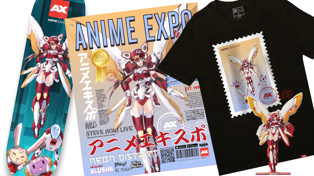 See Our AX 2022 Merch! Anime Expo